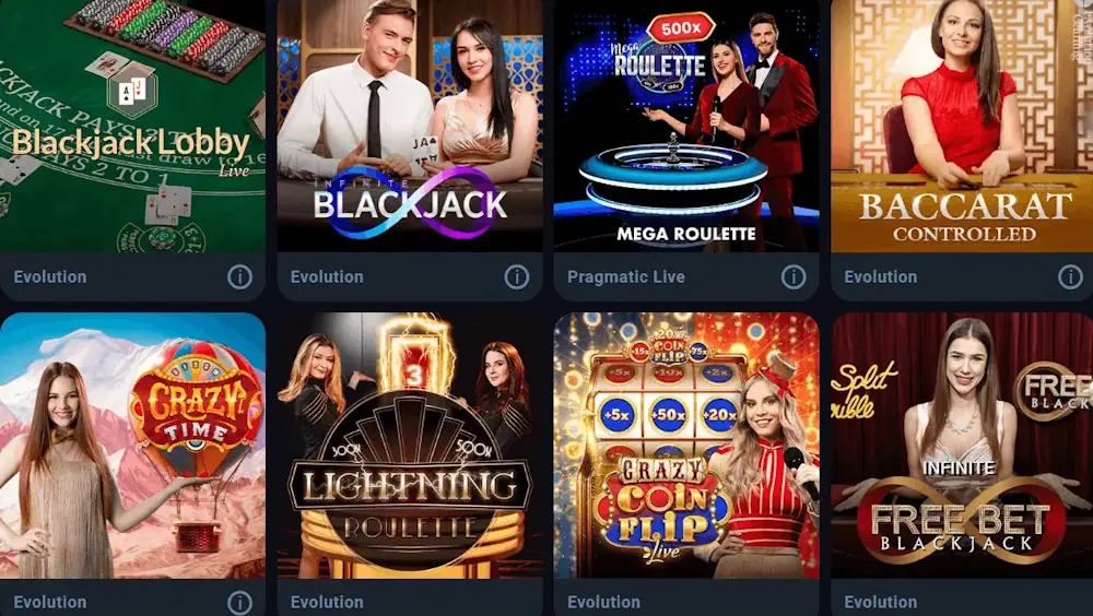 Live Casino Integration